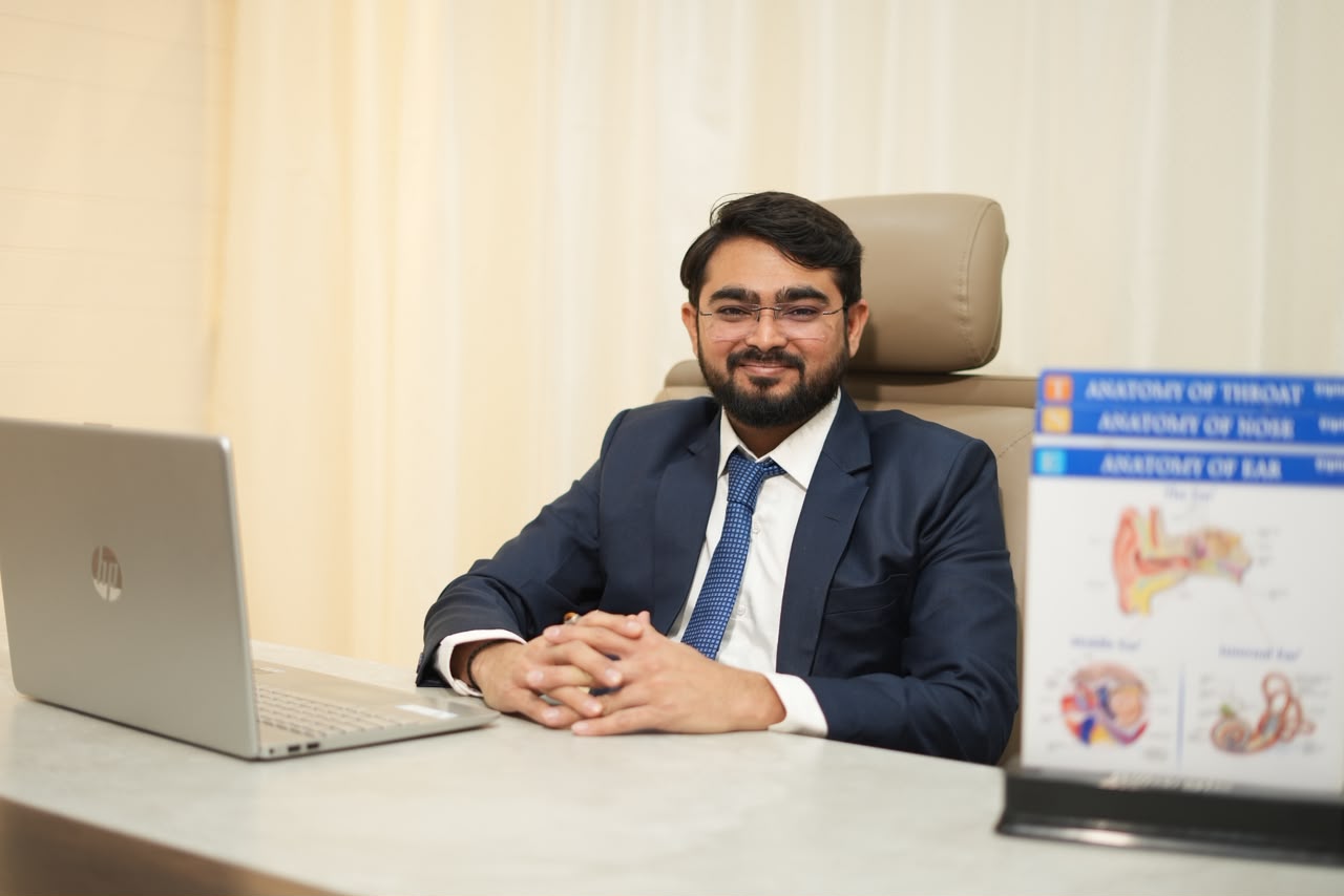 Dr. Vaidik Chauhan, MS (ENT) — Director & Head at Atulya Superspeciality Hospital OPD